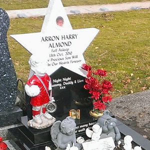 Almond Headstone