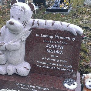Tigger Headstone
